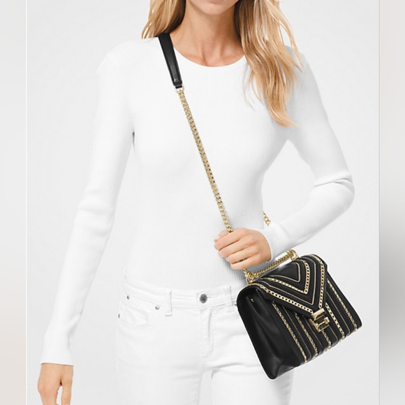 Michael Kors Black Shoulder Bag - Picture 3 of 6